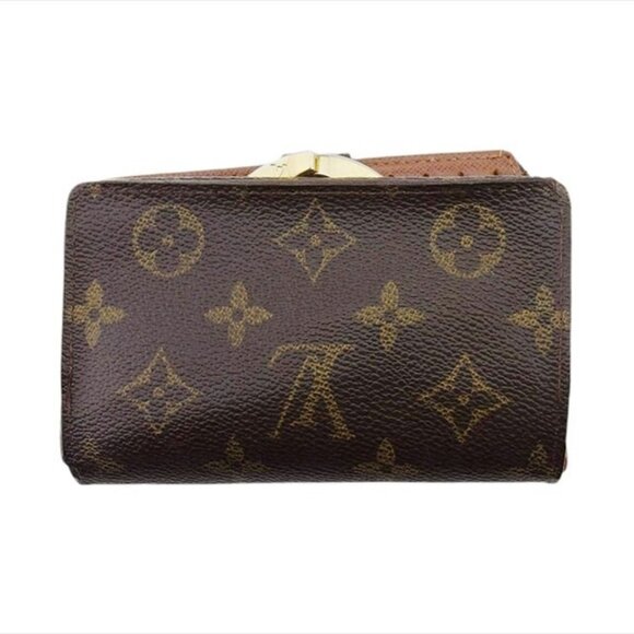 LOUIS VUITTON Bifold Wallet Monogram Monogram Canvas Auth Used - Picture 3 of 10